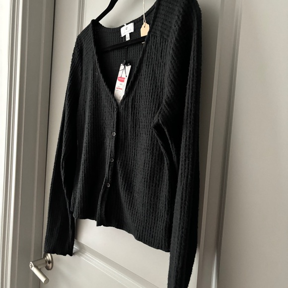 NWT Socialite Black Cardigan - Picture 2 of 5